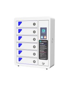 Oplaadstation - 6 apparaten - Wit - Snellader - Snelladen beschikbaar