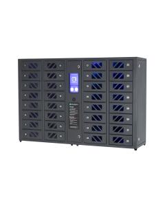 Oplaadlocker - 32 vakken - Zwart - Snellader - Snelladen beschikbaar