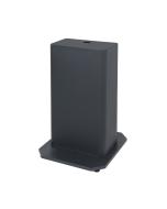 Onderkast - 16 vakken oplaadlocker - Zwart