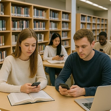 Charging box in your library!